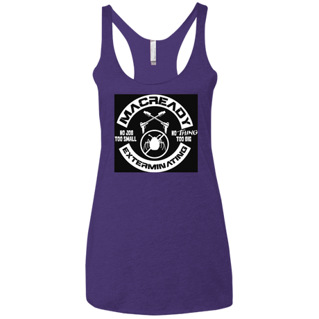 T-Shirts Purple / X-Small Macready V6 Women's Triblend Racerback Tank