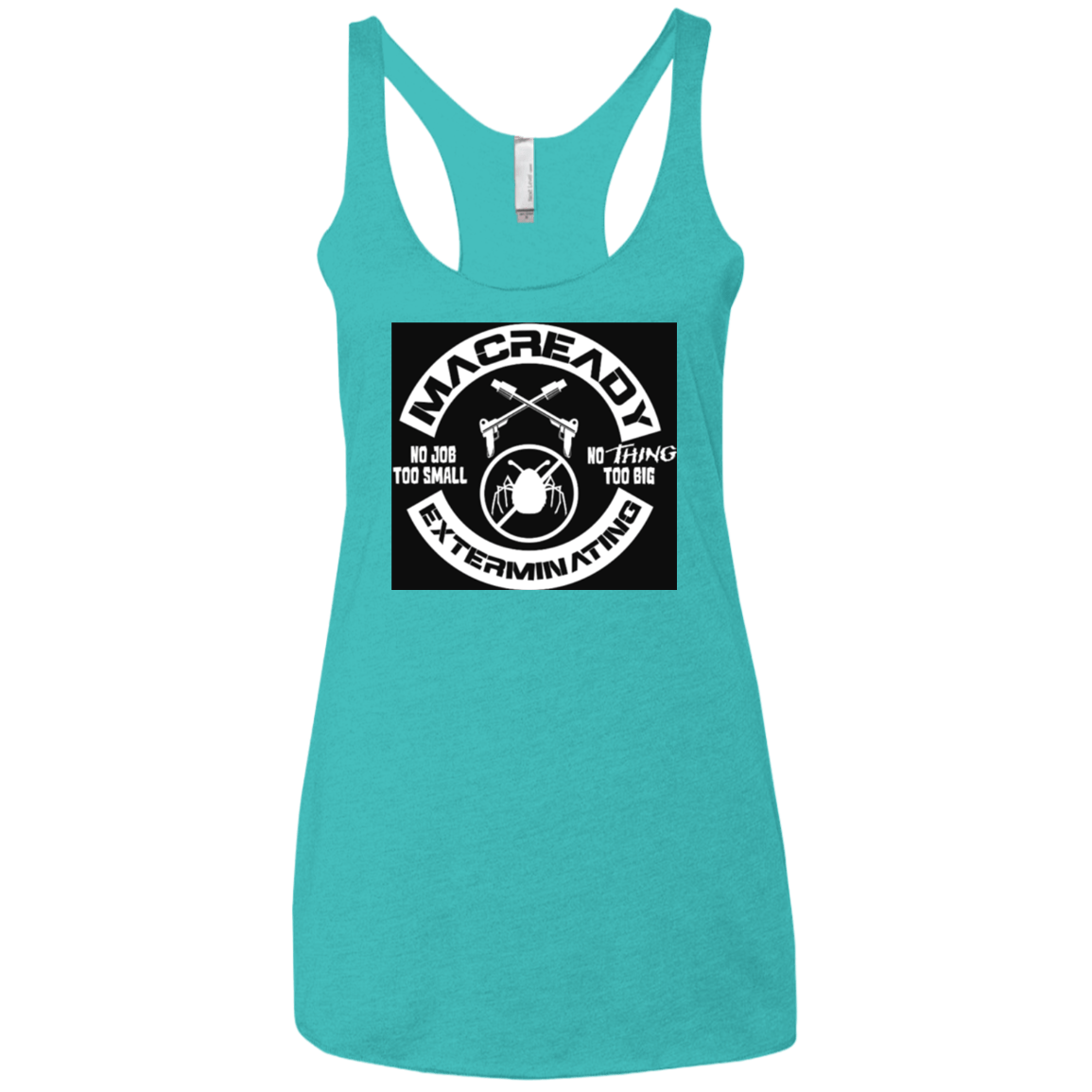 T-Shirts Tahiti Blue / X-Small Macready V6 Women's Triblend Racerback Tank