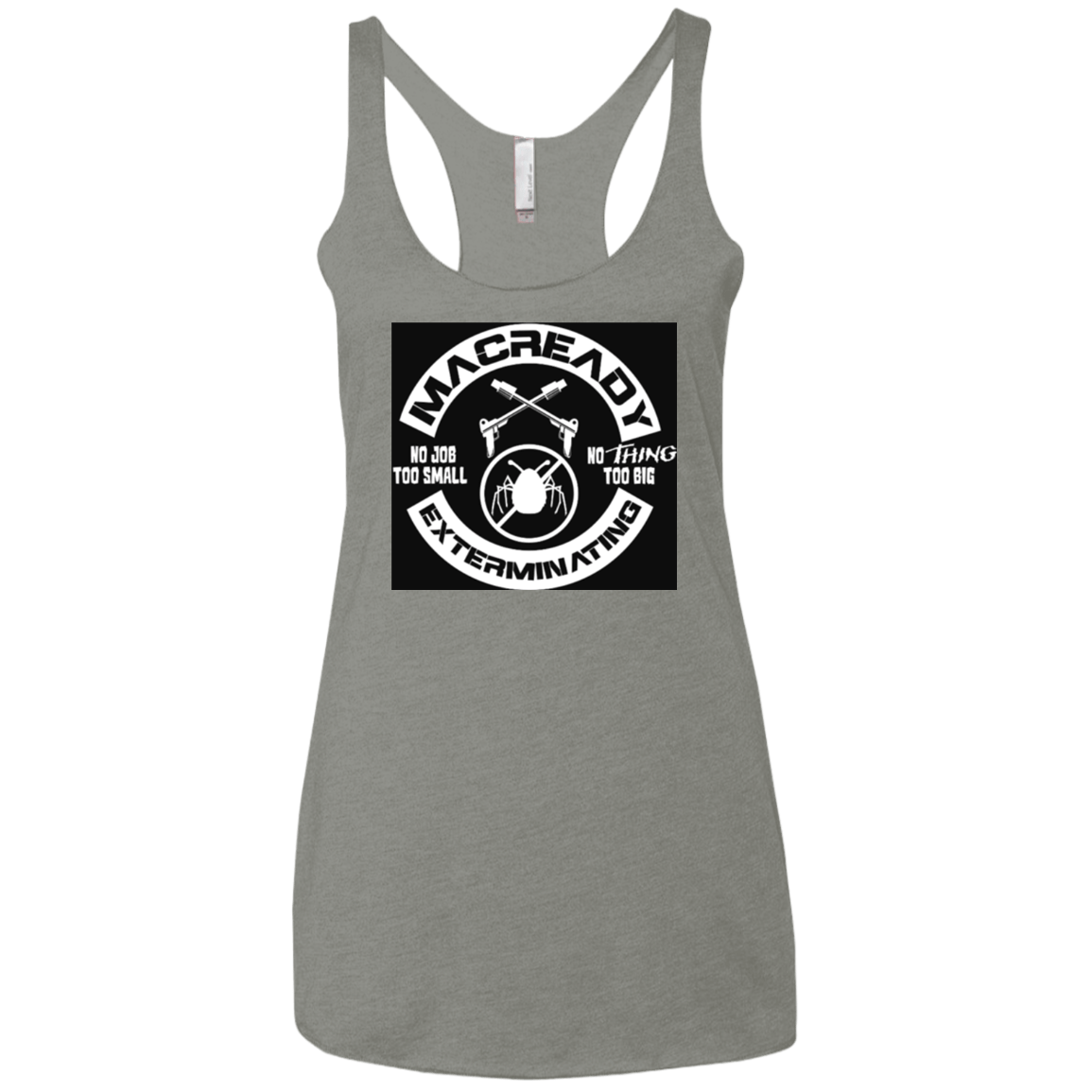 T-Shirts Venetian Grey / X-Small Macready V6 Women's Triblend Racerback Tank