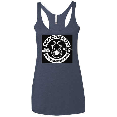 T-Shirts Vintage Navy / X-Small Macready V6 Women's Triblend Racerback Tank