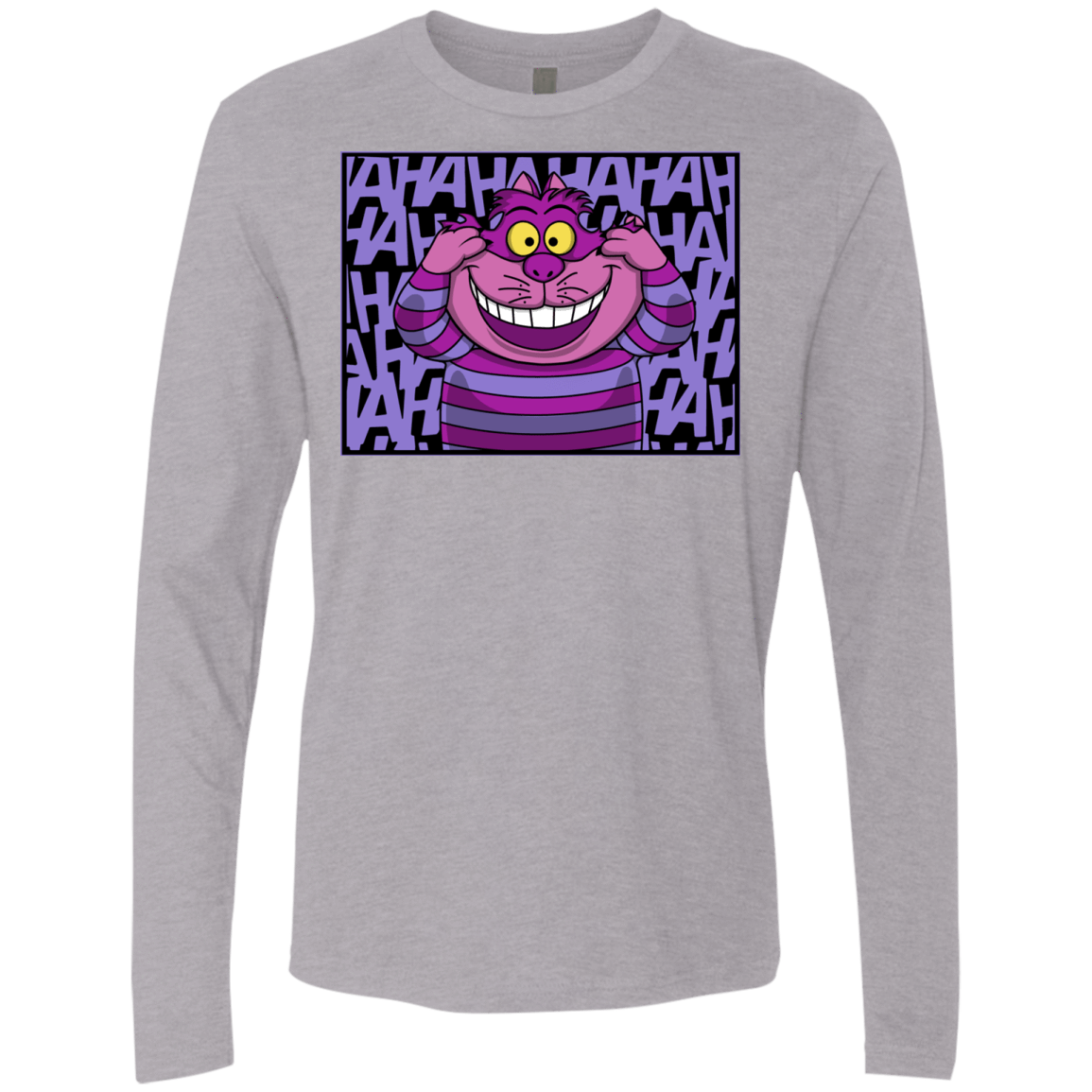 T-Shirts Heather Grey / Small Mad Cat Men's Premium Long Sleeve