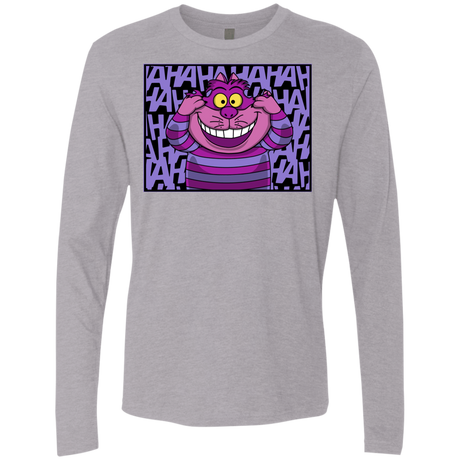 T-Shirts Heather Grey / Small Mad Cat Men's Premium Long Sleeve