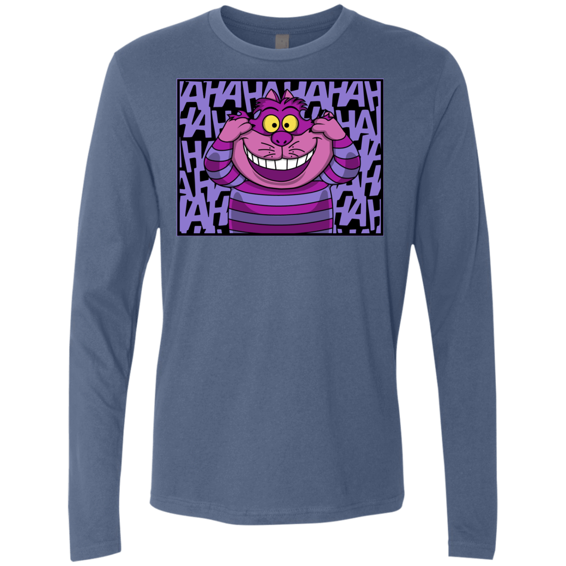 T-Shirts Indigo / Small Mad Cat Men's Premium Long Sleeve