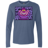 T-Shirts Indigo / Small Mad Cat Men's Premium Long Sleeve