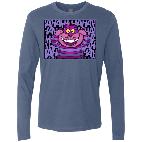 T-Shirts Indigo / Small Mad Cat Men's Premium Long Sleeve