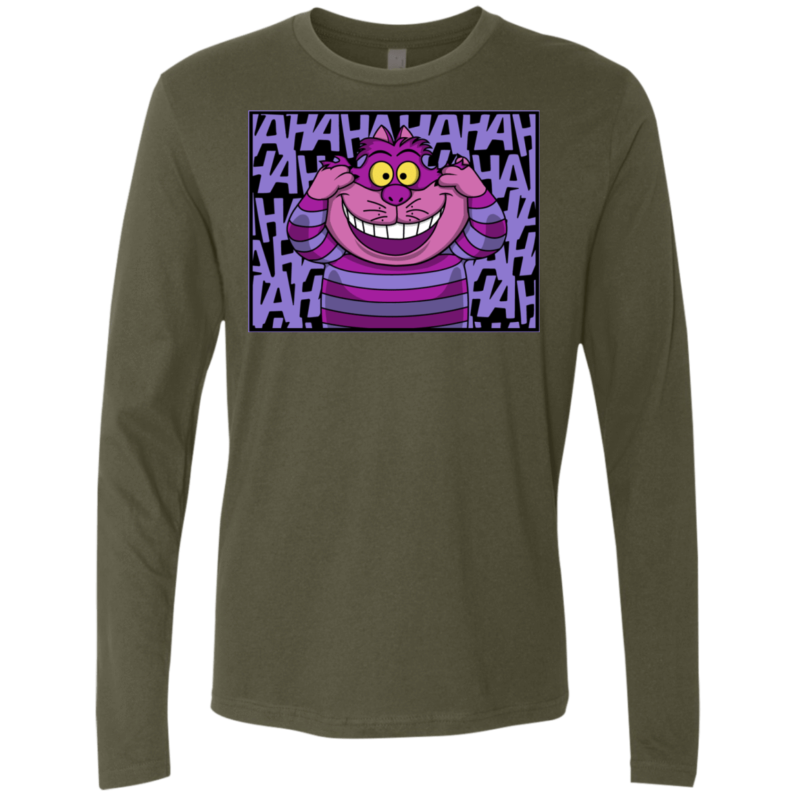 T-Shirts Military Green / Small Mad Cat Men's Premium Long Sleeve