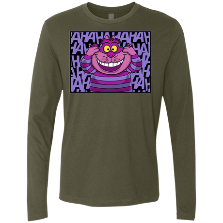 T-Shirts Military Green / Small Mad Cat Men's Premium Long Sleeve