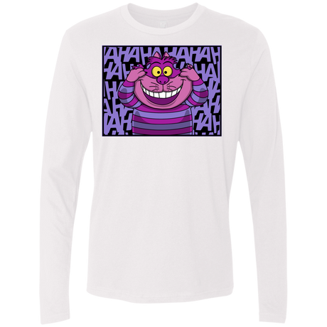 T-Shirts White / Small Mad Cat Men's Premium Long Sleeve
