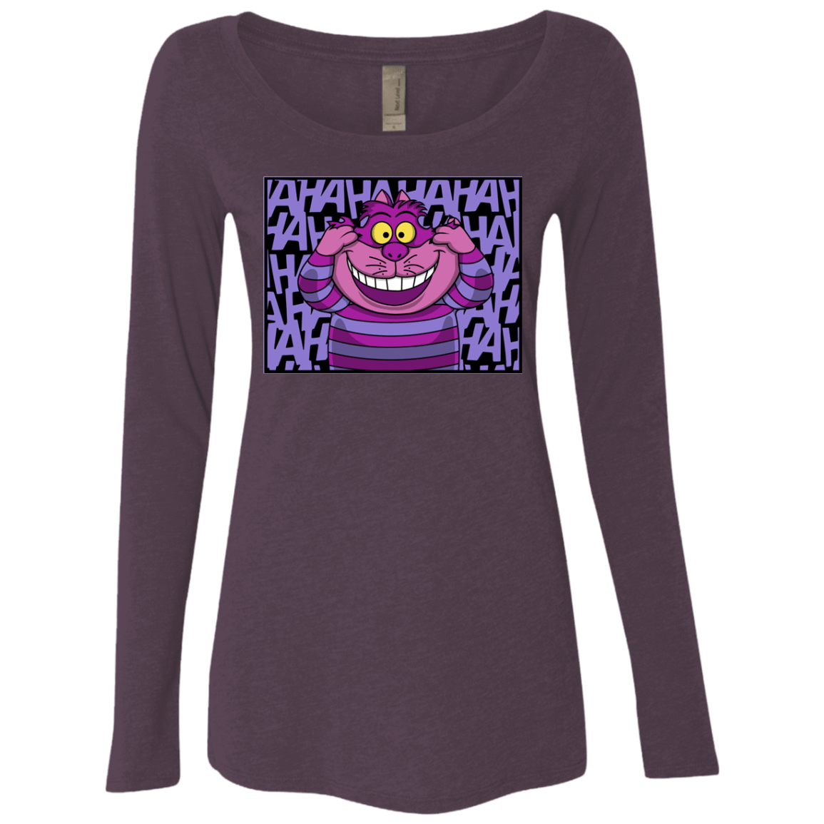 T-Shirts Vintage Purple / Small Mad Cat Women's Triblend Long Sleeve Shirt