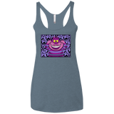 T-Shirts Indigo / X-Small Mad Cat Women's Triblend Racerback Tank