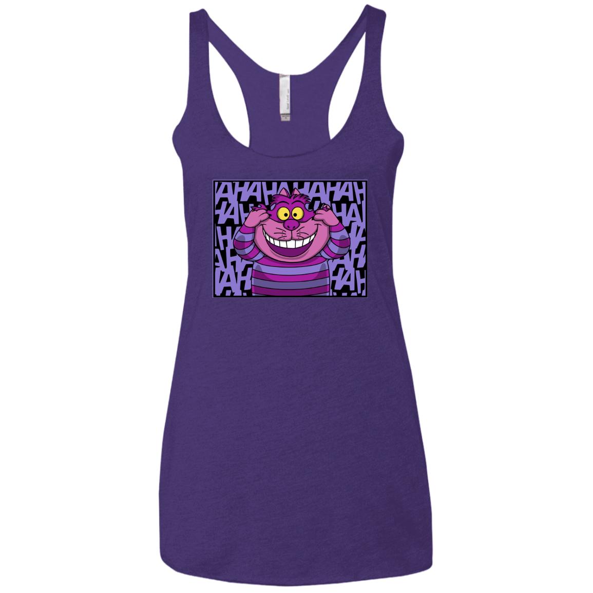 T-Shirts Purple Rush / X-Small Mad Cat Women's Triblend Racerback Tank