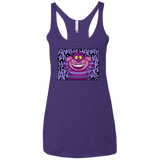 T-Shirts Purple Rush / X-Small Mad Cat Women's Triblend Racerback Tank