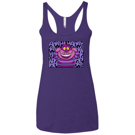 T-Shirts Purple Rush / X-Small Mad Cat Women's Triblend Racerback Tank