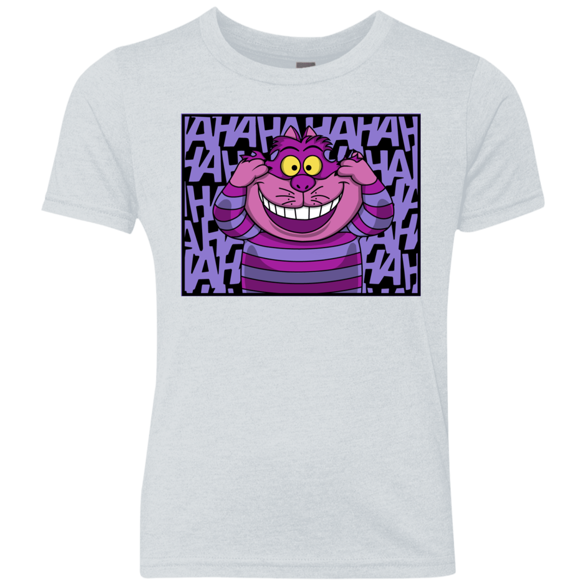 T-Shirts Heather White / YXS Mad Cat Youth Triblend T-Shirt