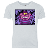 T-Shirts Heather White / YXS Mad Cat Youth Triblend T-Shirt