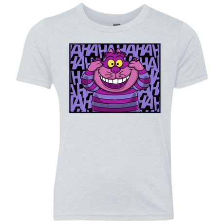 T-Shirts Heather White / YXS Mad Cat Youth Triblend T-Shirt