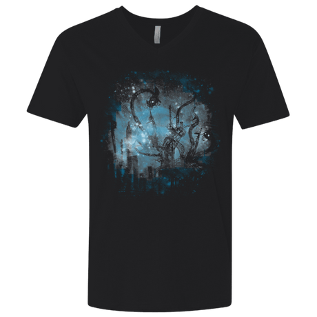 T-Shirts Black / X-Small Mad Factory Men's Premium V-Neck
