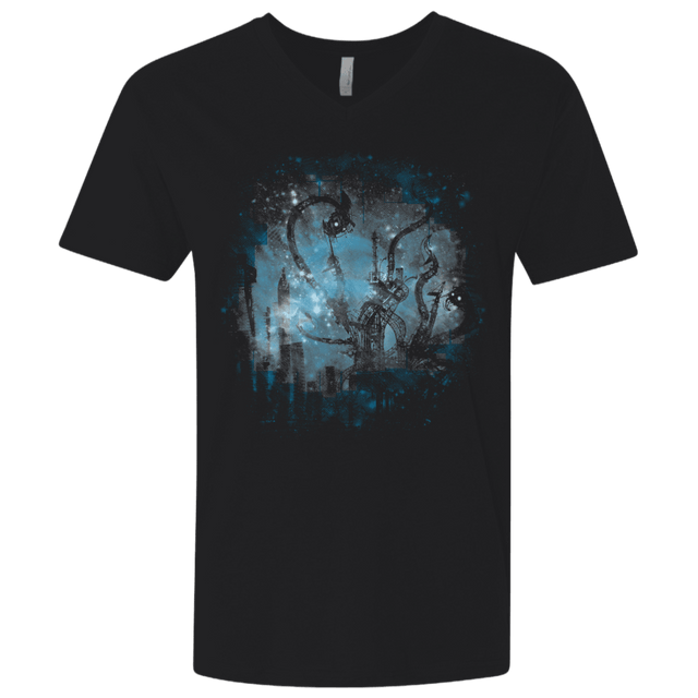 T-Shirts Black / X-Small Mad Factory Men's Premium V-Neck