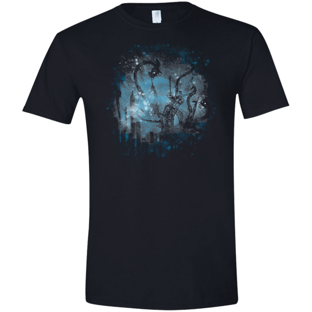 T-Shirts Black / X-Small Mad Factory Men's Semi-Fitted Softstyle