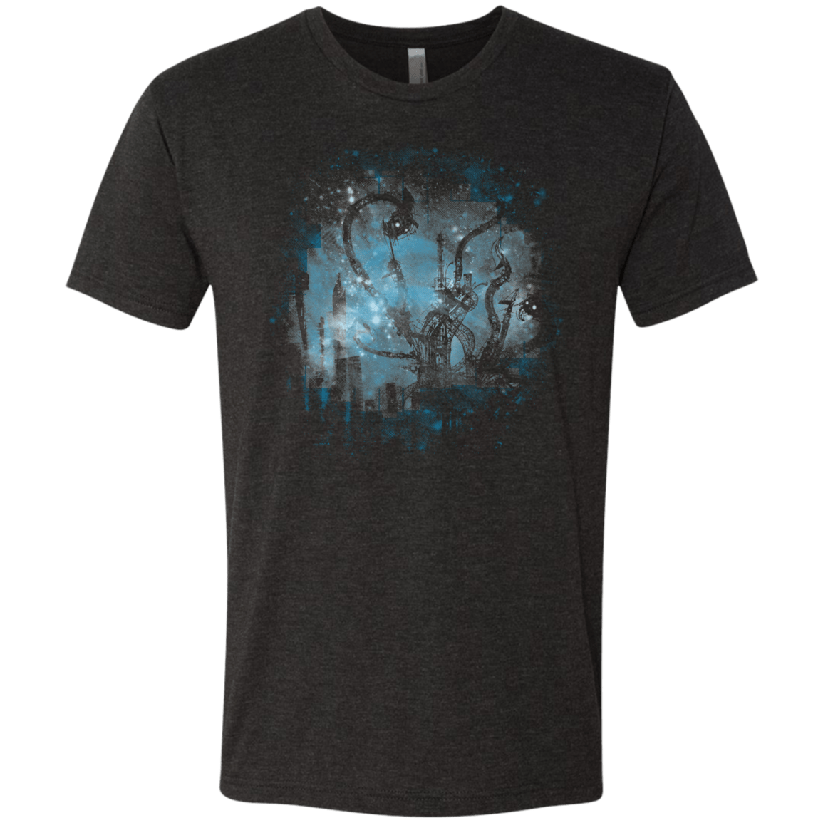 T-Shirts Vintage Black / S Mad Factory Men's Triblend T-Shirt