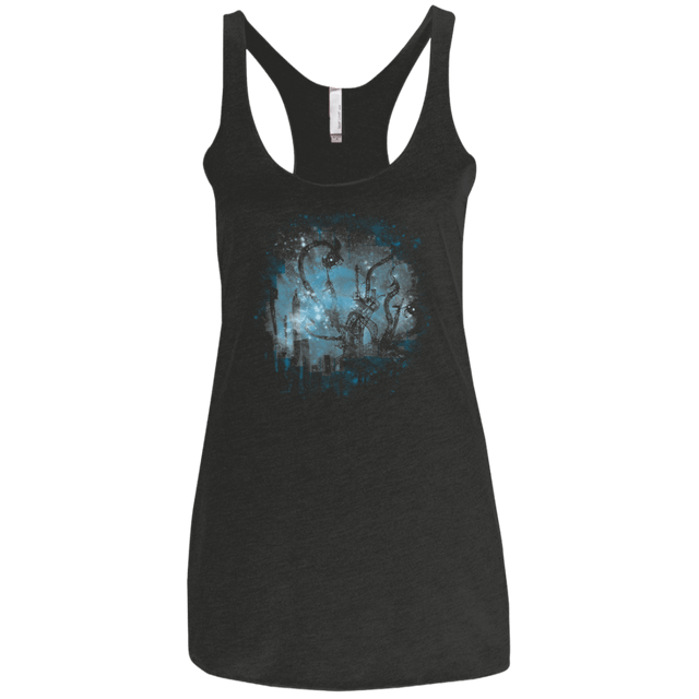 T-Shirts Vintage Black / X-Small Mad Factory Women's Triblend Racerback Tank
