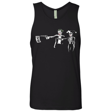 T-Shirts Black / Small Mad Fiction Men's Premium Tank Top