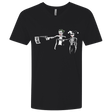 T-Shirts Black / X-Small Mad Fiction Men's Premium V-Neck