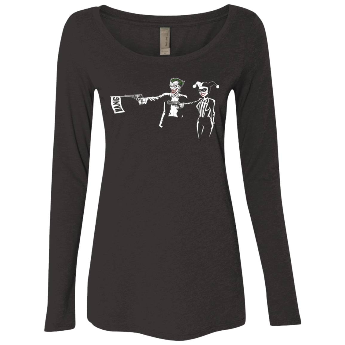T-Shirts Vintage Black / Small Mad Fiction Women's Triblend Long Sleeve Shirt