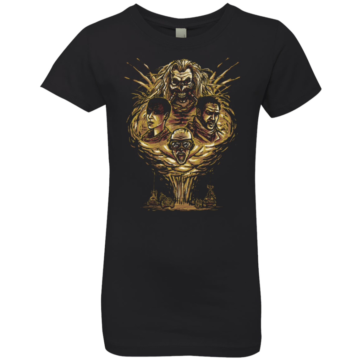 T-Shirts Black / YXS Mad Fury Girls Premium T-Shirt