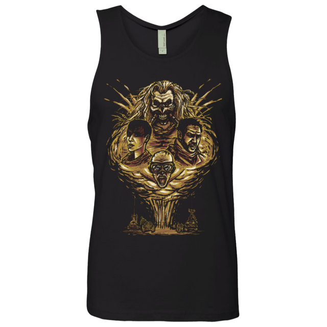T-Shirts Black / Small Mad Fury Men's Premium Tank Top