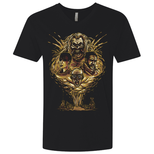 T-Shirts Black / X-Small Mad Fury Men's Premium V-Neck