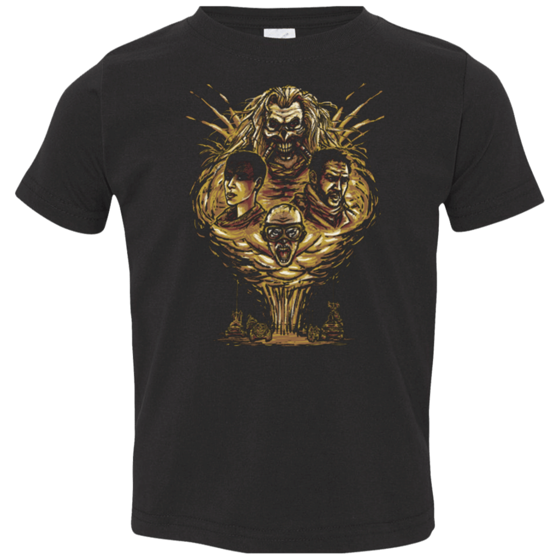 T-Shirts Black / 2T Mad Fury Toddler Premium T-Shirt