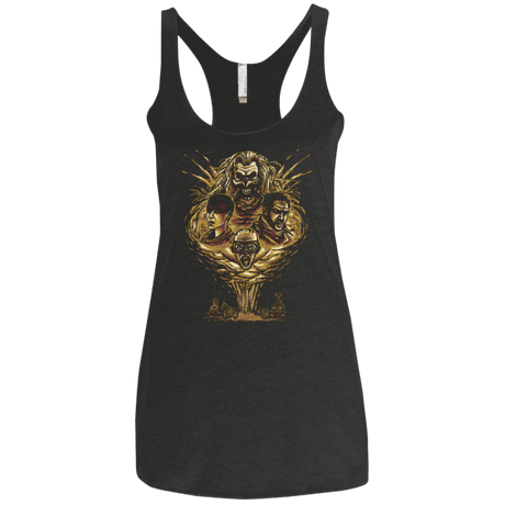 T-Shirts Vintage Black / X-Small Mad Fury Women's Triblend Racerback Tank