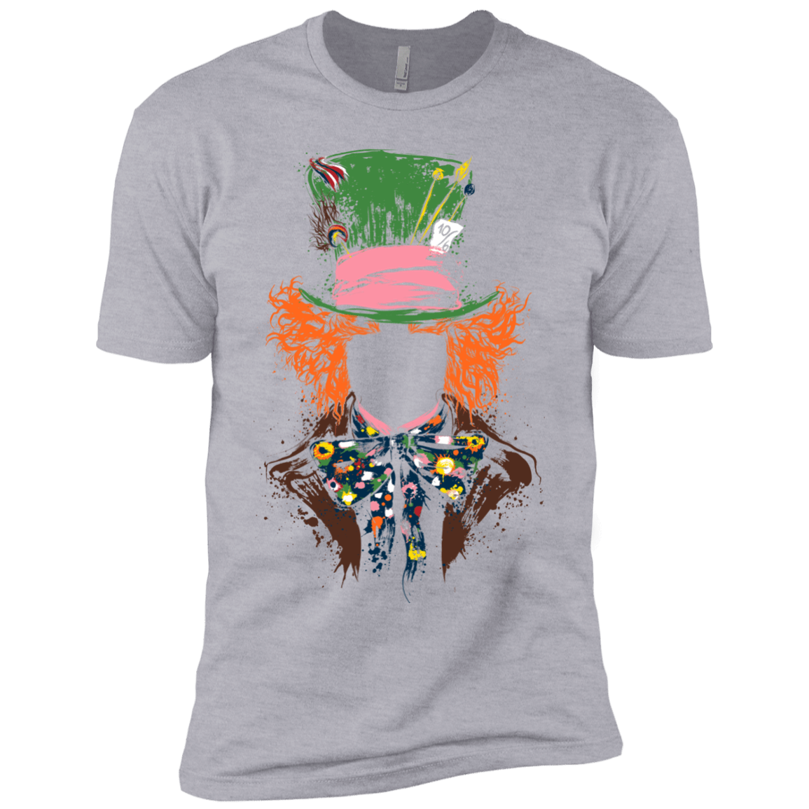 T-Shirts Heather Grey / YXS Mad Hatter Boys Premium T-Shirt
