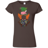 T-Shirts Dark Chocolate / S Mad Hatter Junior Slimmer-Fit T-Shirt