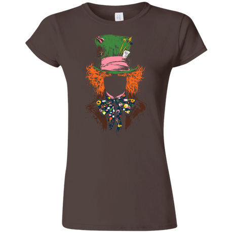 T-Shirts Dark Chocolate / S Mad Hatter Junior Slimmer-Fit T-Shirt