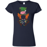 T-Shirts Navy / S Mad Hatter Junior Slimmer-Fit T-Shirt