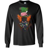 T-Shirts Black / S Mad Hatter Men's Long Sleeve T-Shirt