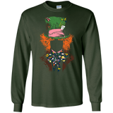 T-Shirts Forest Green / S Mad Hatter Men's Long Sleeve T-Shirt