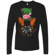 T-Shirts Black / S Mad Hatter Men's Premium Long Sleeve
