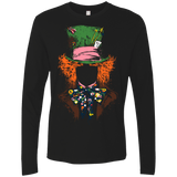 T-Shirts Black / S Mad Hatter Men's Premium Long Sleeve
