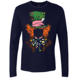 T-Shirts Midnight Navy / S Mad Hatter Men's Premium Long Sleeve