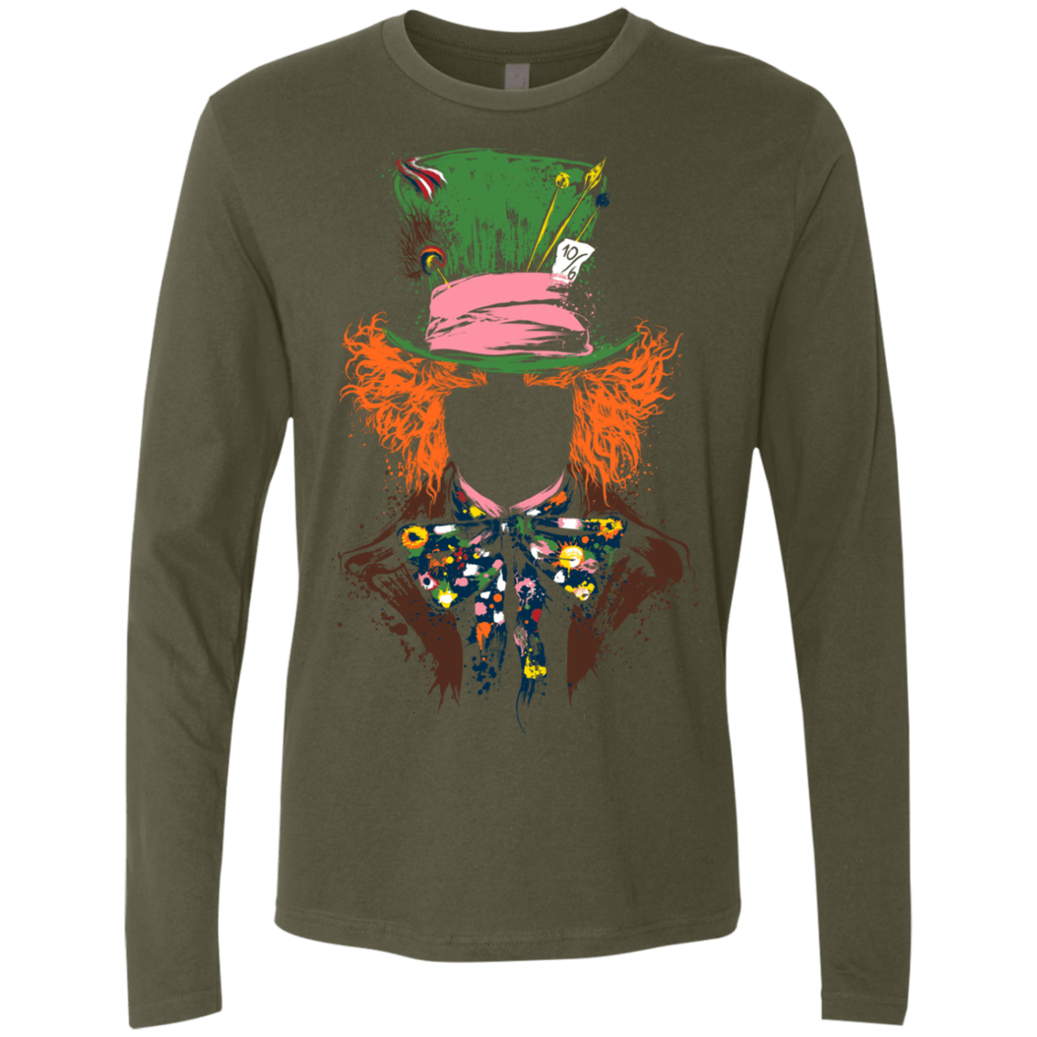 Mad Hatter Men's Premium Long Sleeve