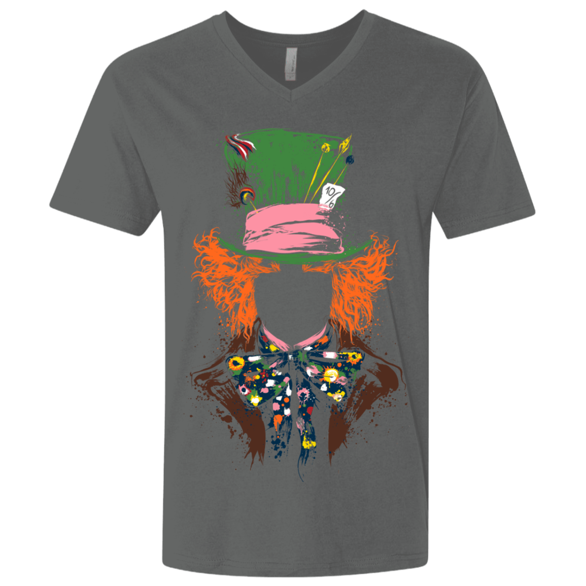 Mad Hatter Men's Premium V-Neck