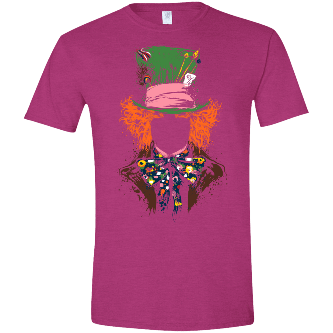T-Shirts Antique Heliconia / S Mad Hatter Men's Semi-Fitted Softstyle