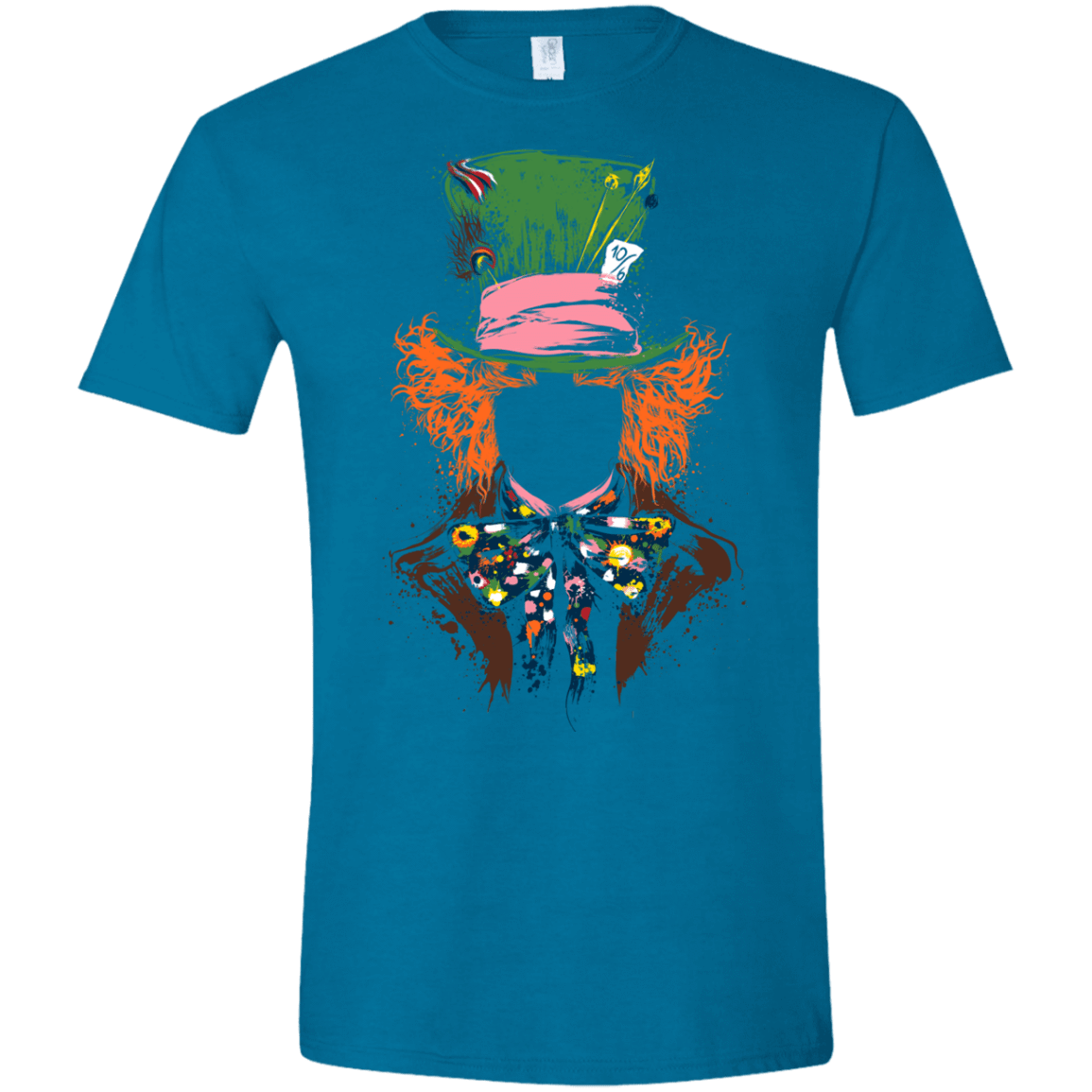 T-Shirts Antique Sapphire / S Mad Hatter Men's Semi-Fitted Softstyle