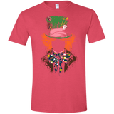 T-Shirts Heather Red / S Mad Hatter Men's Semi-Fitted Softstyle
