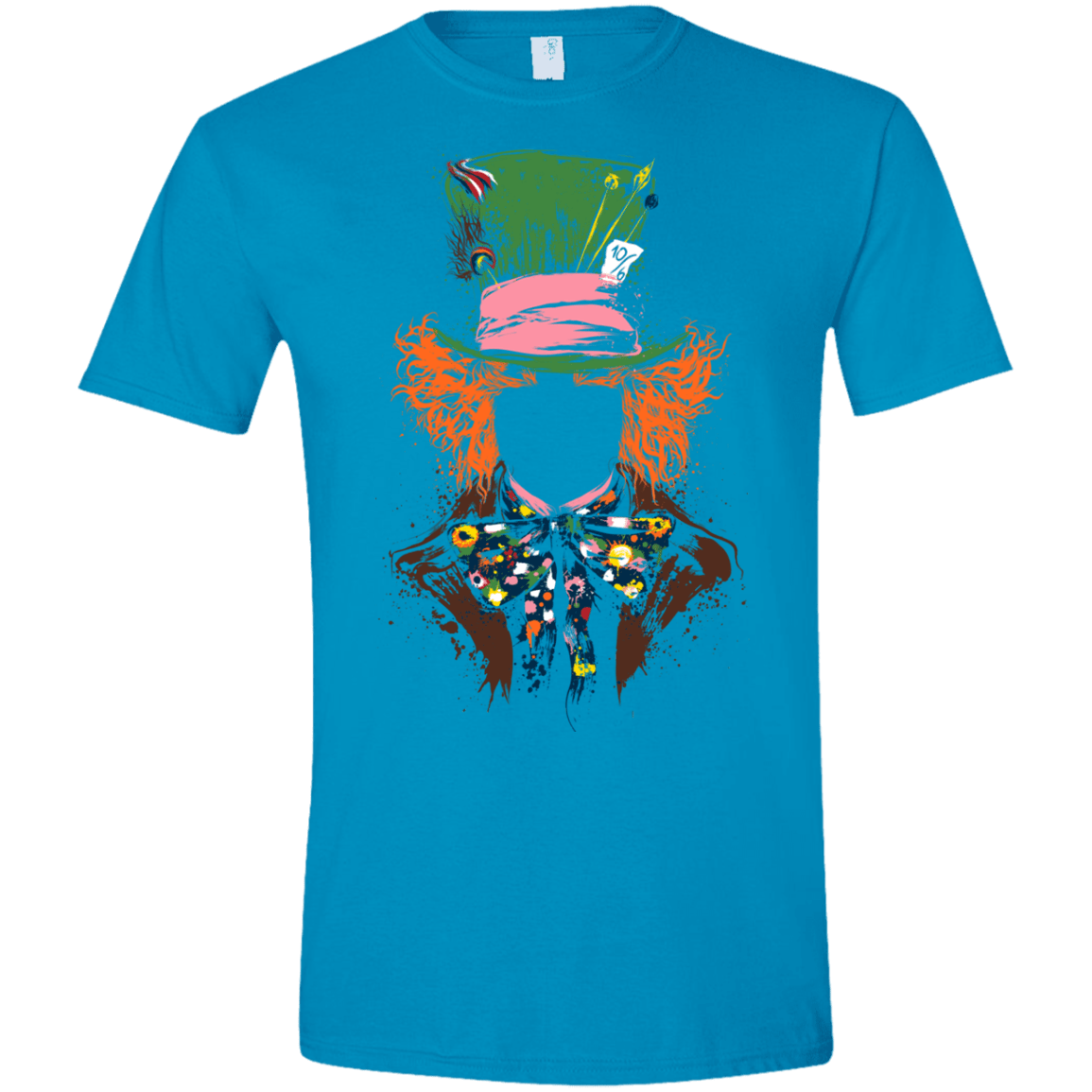 T-Shirts Sapphire / S Mad Hatter Men's Semi-Fitted Softstyle