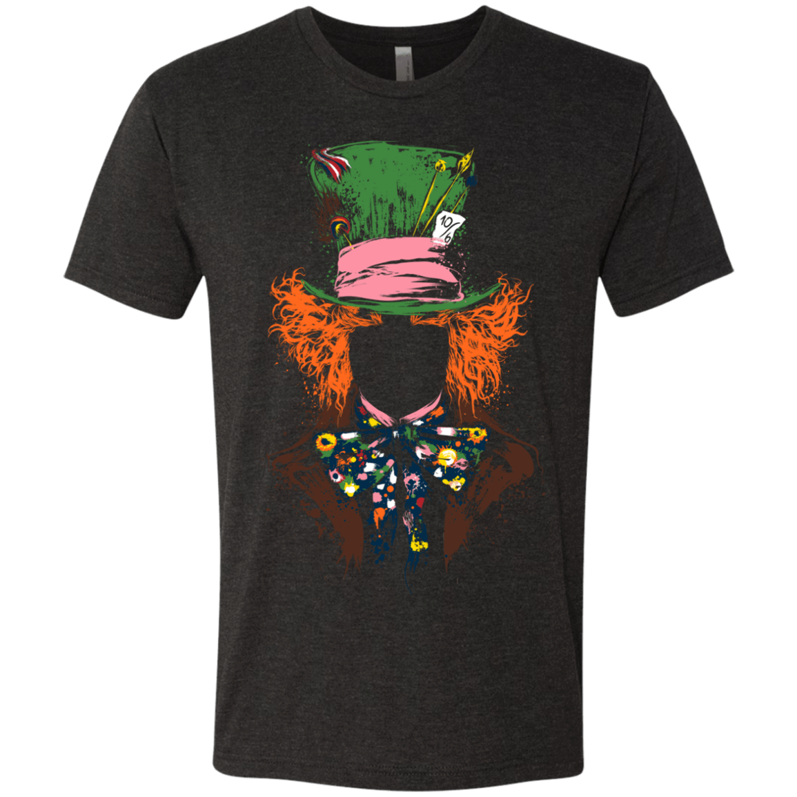 T-Shirts Vintage Black / S Mad Hatter Men's Triblend T-Shirt