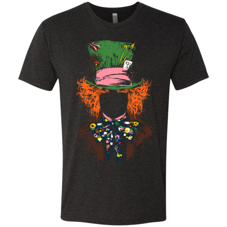 T-Shirts Vintage Black / S Mad Hatter Men's Triblend T-Shirt